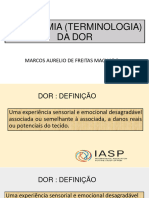 Curso de Dor Da SBR - Taxonomia Da Dor