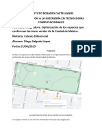 Calculo Diferencial - Optimización de Los Espacios Que Conforman Las Areas Verdes de La Ciudad de Mexico - Disl