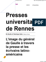 2014 de Gaulle Et L'amérique Latine