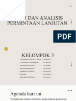 Teori Dan Analisis Permintaan Lanjutan