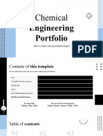 Chemical Engineering Portfolio by Slidesgo