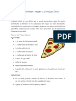 Pizza Casera Perfecta