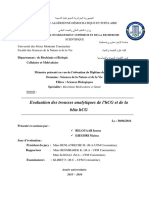 Evaluation Des Trousses Analytiques de L'HCG Et de La Bêta HCG