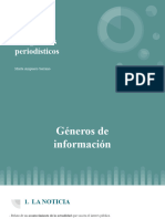 Los Géneros Periodísticos