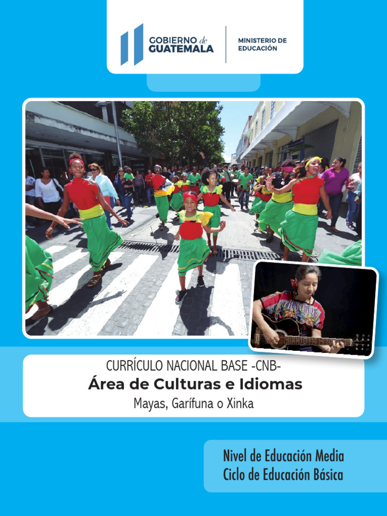 CNB Cultura e Idiomas Maya, Garífuna o Xinka Ciclo Básico | PDF ...