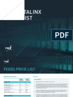 TMX Datalinx Price List 2024 01 05 en