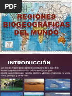 Ocho Regiones Biogeográficas del Mundo | PDF | Organismos | Entorno natural