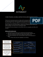 Intravest Forex Trading Journal