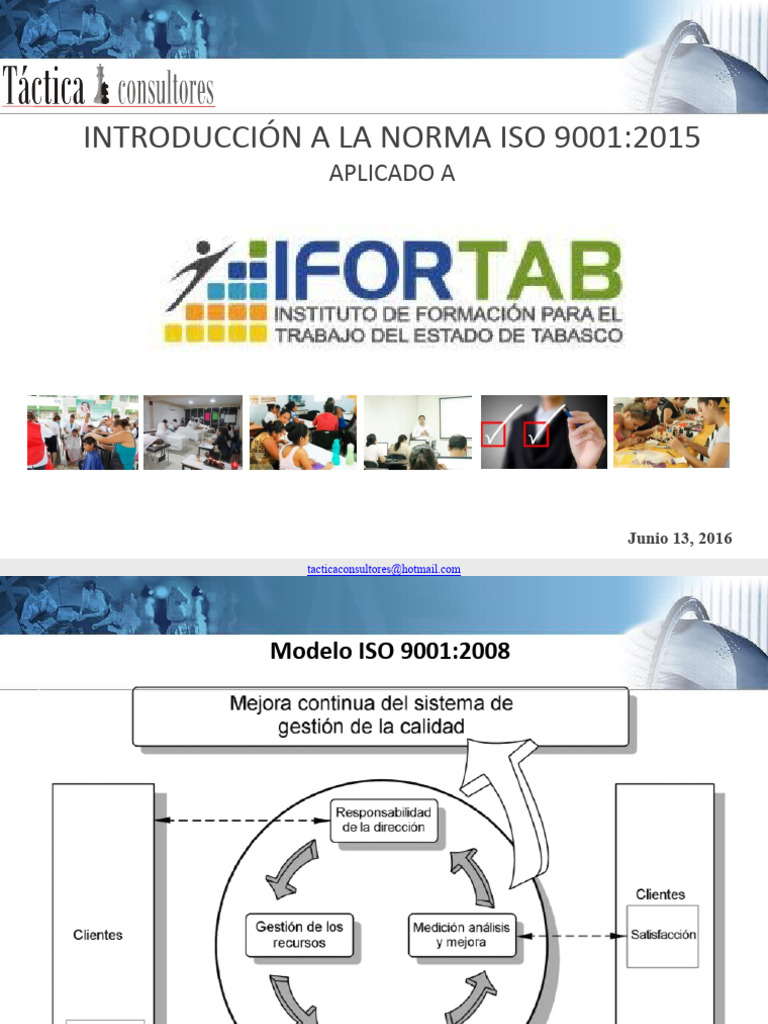 Guía ISO 9001:2015 para Calidad | PDF | Gestión de la calidad | Calidad ...
