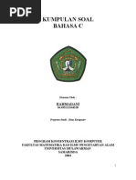 Download Kumpulan Soal Bahasa C by Wahyu Setiawati SN70771845 doc pdf