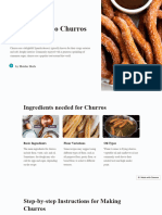 Introduction To Churros