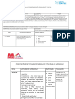 Actividades de Aprendizaje de Arte y Cultura Mes de Enero