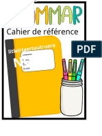 Grammar Notebooks Tabs Reference