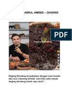 Resepi Khairul Aming - Daging Dendeng 1