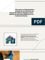 Diapositivas Manual de Operaciones para La Organizacion y Funcionamiento de Los Servicios de Educacion Basica