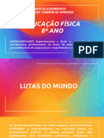 8º Ano EDUCAÇÃO FÍSICA Ativ. 15 Lutas