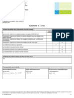 Bilan Cycle EL - KATEB Mouhab 2021 2022 Cycle 4