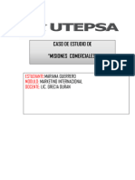 Caso de Estudio de Misiones Comerciales
