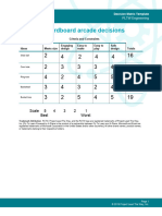 Engineering Decisionmatrix Template