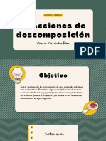 Reacciones de Descomposición