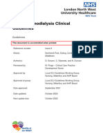 Acute Haemodialysis Clinical Guidelines