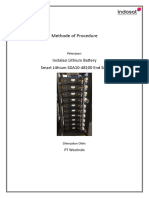 Methode of Procedure Smart Lithium Shoto End Site Rev 1