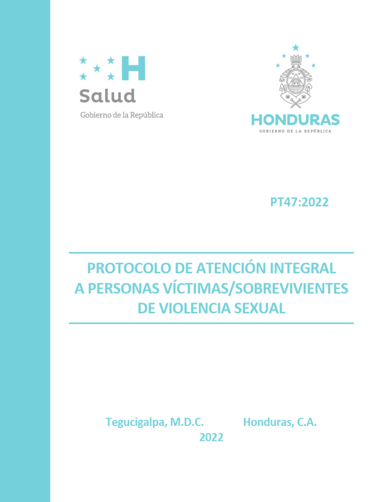Protocolo Atención a Víctimas de Violencia Sexual | PDF | Violencia ...