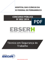 Tecnico - em - Seguranca - Do - Trabalho UFPE