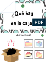 ¿Que Hay en La Caja Divertida Actividad de Atencion