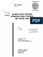 Reliability - Based Structural Optimization Stochastic Time Varying Loads