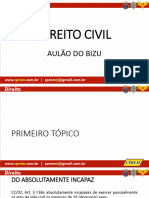 Aulão Do Bizu 2023 - Direito Civil - Prof. Luiz Claudio Poyares