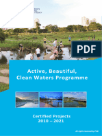 ABC Waters - Certified - Projects - Upto - 2021