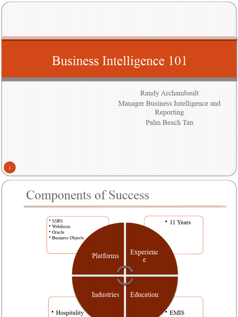 Businessintelligence Overview (5373) | PDF | Business Intelligence ...