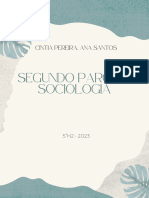 Segundo Parcial: Sociòlogia: Cintia Pereira, Ana Santos