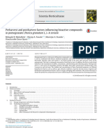 Preharvest and Postharvest Factors Influencing Bioactive Compounds in Pomegranate (New)