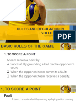Module 5B Rules and Regulations in Volleyball