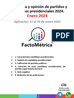 Presidencial 2024 - EnERO 2024 Facto