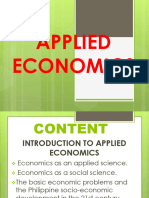 Applied Economics - Chapter 1