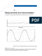 Lab 9 - Error Noise Precision and Accuracy