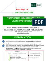 Capítulo 8 PERSONAS CON TRASTORNOS EN EL DESARROLLO DE LA COMUNICACIÓN