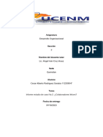 Desarrollo Organizacional: Asignatura