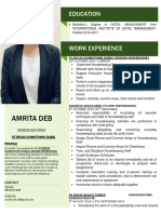 Amrita Deb CV