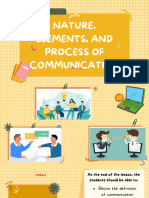 Week 1 Definition and Process of Communication 1