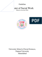 Master of Social Work (Wef. Jun-2016)