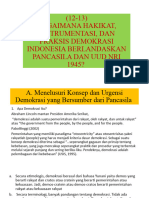 Demokrasi Indonesia, 12-13