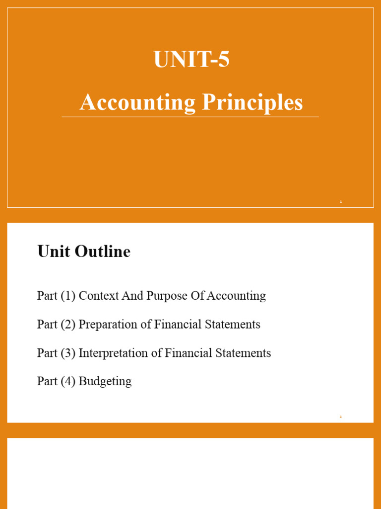 Accounting Principles and Practices Guide | PDF | Accounting ...