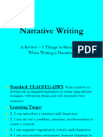 Narrative Writing PP