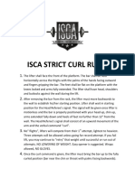 Isca Strict Curl Rules