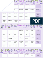 Copia de Calendario Mayo 2023 Floral Violeta