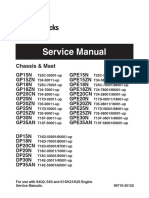 Service Manual Forklift Dp30nd